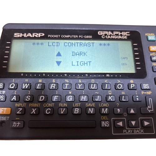 Sharp g850 vintage pocket - pc-g850,