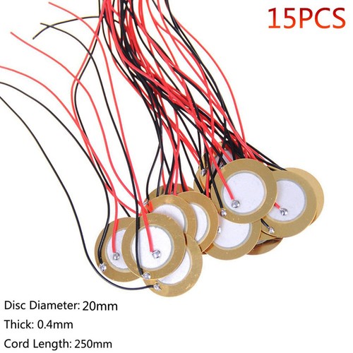 Piezo pickup sensor 20mm brass - pickup,