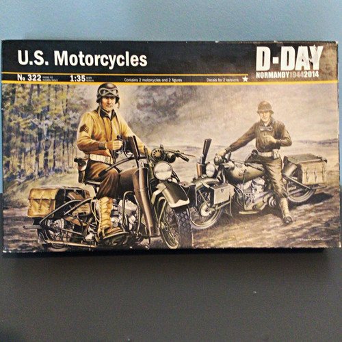 Italeri motorcycles d - motorcycles, d-day