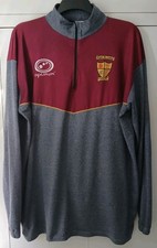 Optimum Wigan St Judes Quarter Zip Training Top Size 3XL Adults 54" Chest 