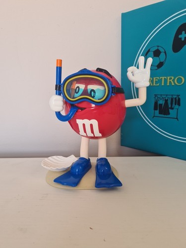 Red chocolate scuba - m&m’s,