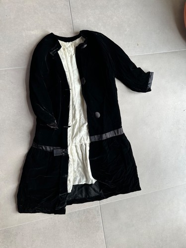 1920s original silk - original, velvet
