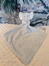Matalan BabyBlue Elephant Comforter Blankie Blanket Soft Plush Toy 