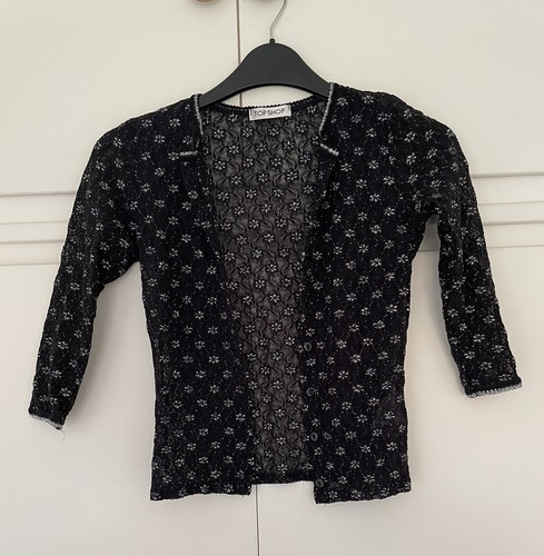 Topshop thin sheer silver - topshop,