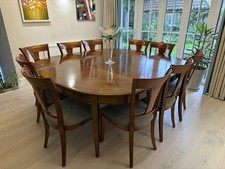 Mahogany dining table - dining,