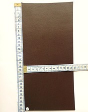 DARK BROWN 2MM THICK VEG TAN CRAFT LEATHER WET FORM - EMBOSSING HIDE OFFCUTS