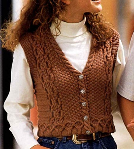 Knitting pattern mens ladies - &,