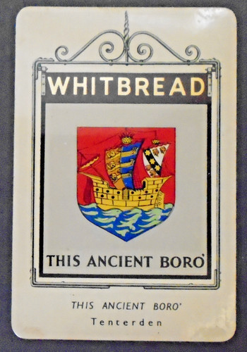 Whitbread inn signs metal - whitbread,
