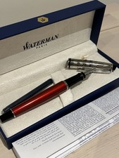 Waterman Expert Deluxe Fountain Pen  Medium Nib