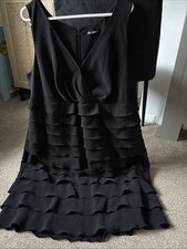 Size 20 Black Marks And Spencer Autograph Dress