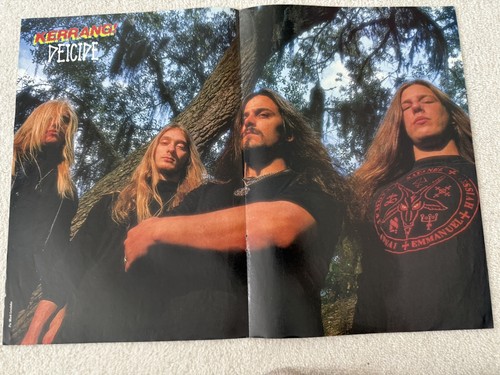 Vintage kerrang deicide glen - kerrang,