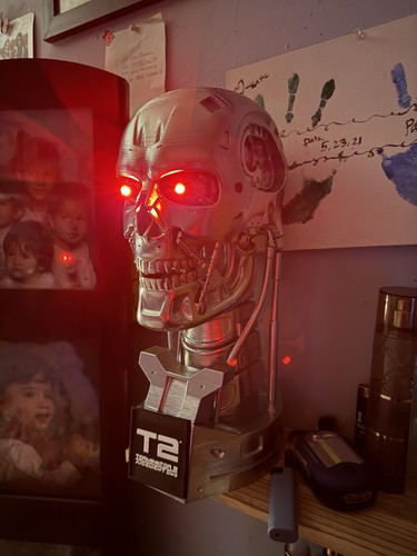 T800 bust lifesize - t800,