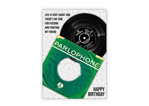 The beatles birthday card - the,