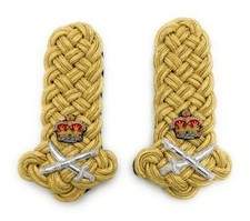 Shoulder Board Gold Wire