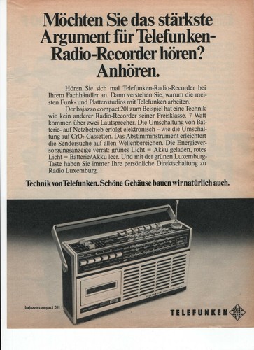 Telefunken bajazzo compact - bajazzo,