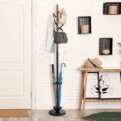 Black metal coat - coat, rack