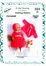   DOLLS KNITTING PATTERN 323