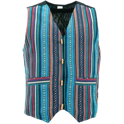 Cotton canvas waistcoat - cotton,