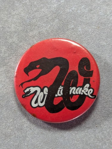 Vintage whitesnake pin - 80's,