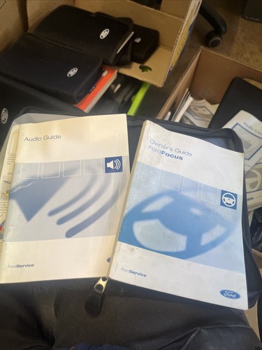 Ford focus mk2 owners books - owners,