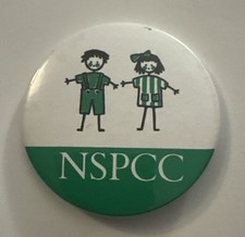 NSPCC Pin Button Badge