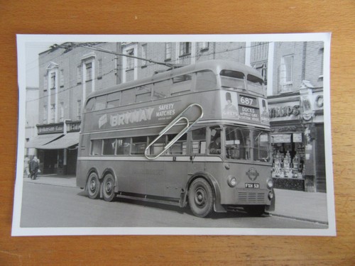 London transport trolleybus - trolleybus, no