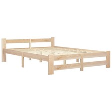 Solid Pine Wood Bed Frame