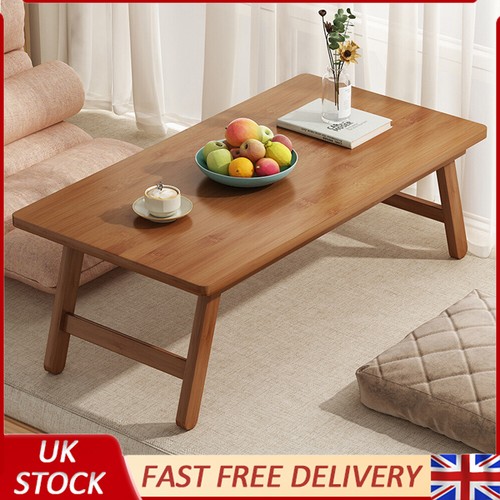 Bamboo folding coffee table - bamboo,