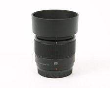 Panasonic Lumix G 25mm f/1.7 ASPH. Prime Micro Four Thirds Lens H-H025 (Black)