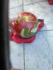Ebonite Red Dragon Bowling Bowl Rare With Trolly Bag
