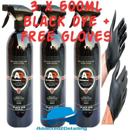 Autobrite direct 3x500ml black - autobrite,