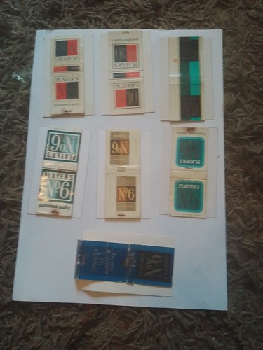 Cig empty used matchbooks - x,