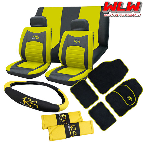 For polo 15pc yellow car - rs,