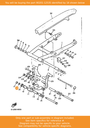 Yamaha washer plate - yamaha,