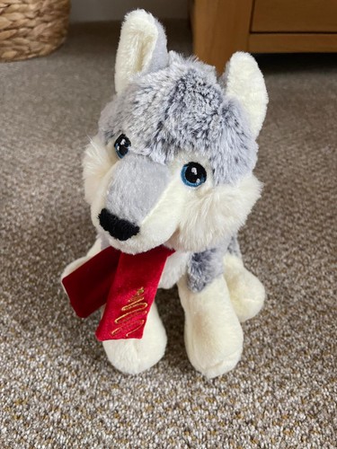 Keeleco dog husky with red - dog,