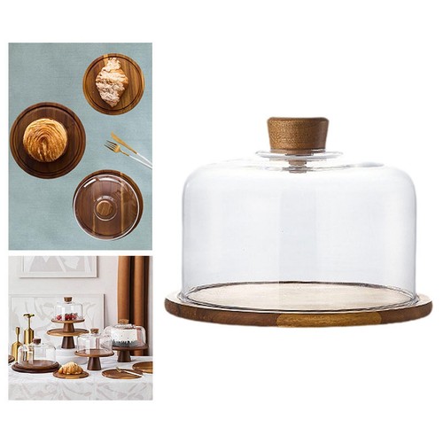 Cake stand with - cake, glass
