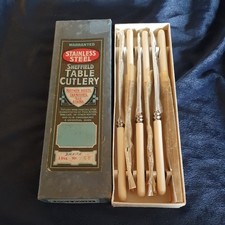 Vintage Boxed 6x Sheffield
