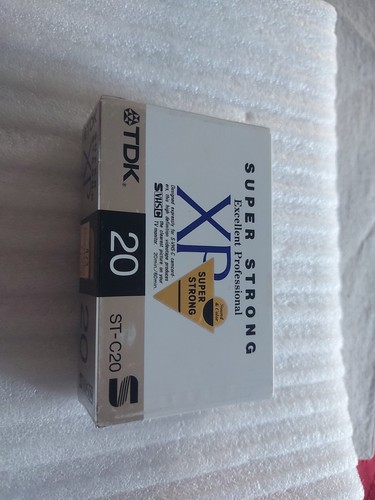 Tdk vhs c blank - c,