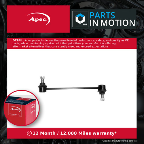 Anti roll bar link - bar, front