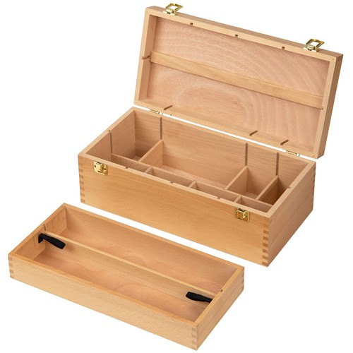 Meeden sturdy wood tool box - sturdy,