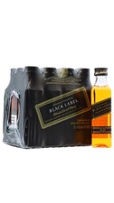 Johnnie Walker - Black Label Blended Scotch 12 year old Whisky Miniatures (12...