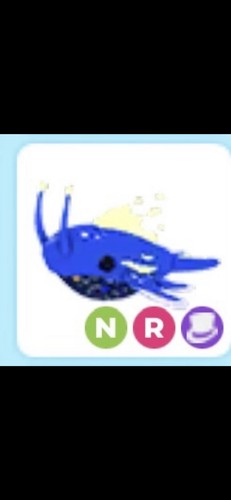 Neon ride space whale adopt - , me