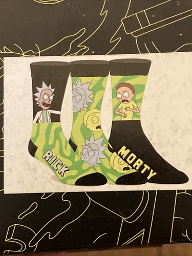 Rick and morty crew socks - and, 3