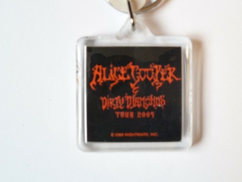 Alice cooper key ring dirty - ring.,