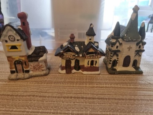 Ceramic christmas house - christmas,