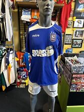 Genuine Ipswich Town 2009/10 2010/11 Home Shirt Mens Large Mitre Vgc Retro