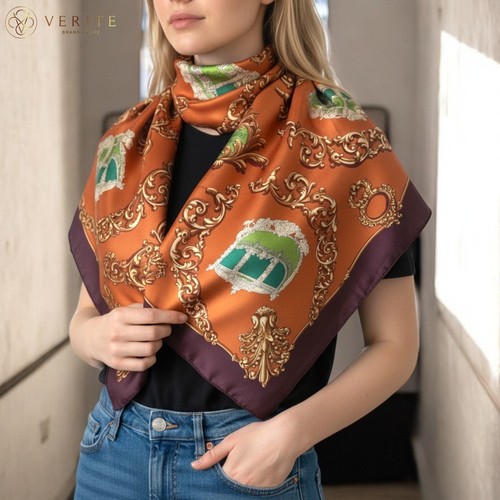 Rare vintage hermes silk scarf - silk,