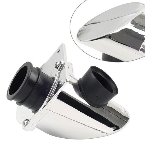Chrome motorcycle air filter - air,