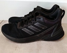 Adidas Response Super Men’s Boy's Mesh Black Trainers Size UK 7