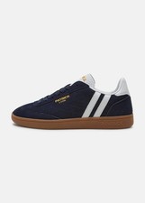 Patrick Lyon Mens Trainers Casual Shoes Navy White Gum